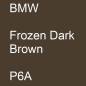 Preview: BMW, Frozen Dark Brown, P6A.